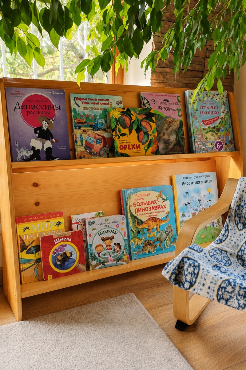 Книжная полка в классе